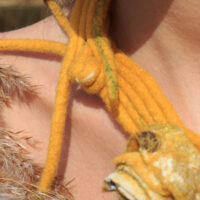 Merino wool Necklace “Ryškumas”
